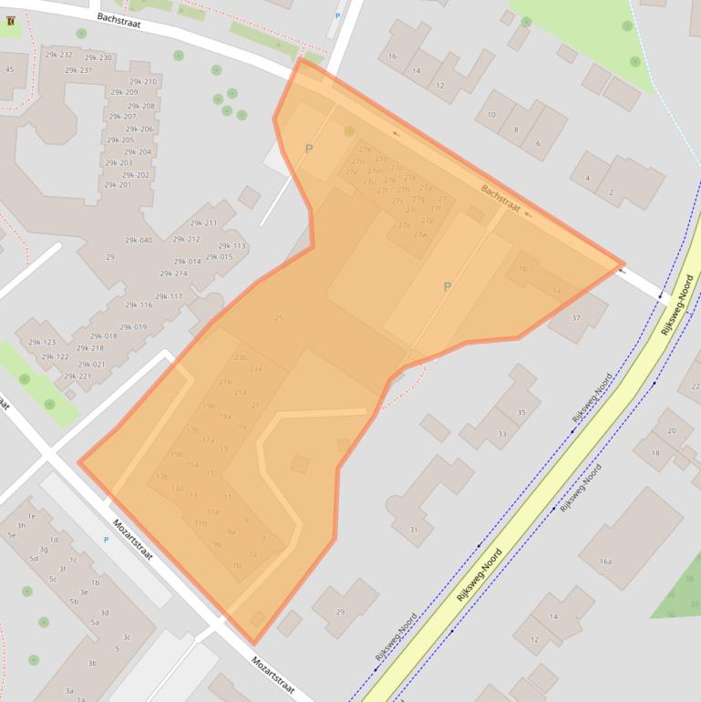 Kaart van postcodegebied 6661CN.