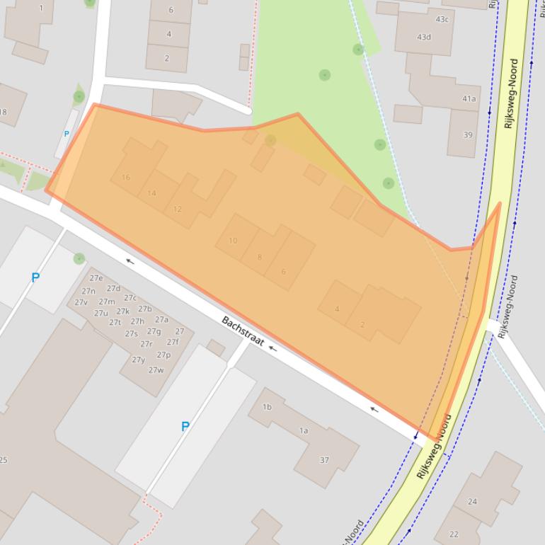 Kaart van postcodegebied 6661CR.