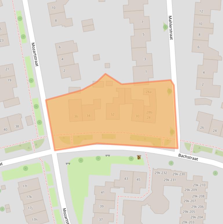 Kaart van postcodegebied 6661CT.