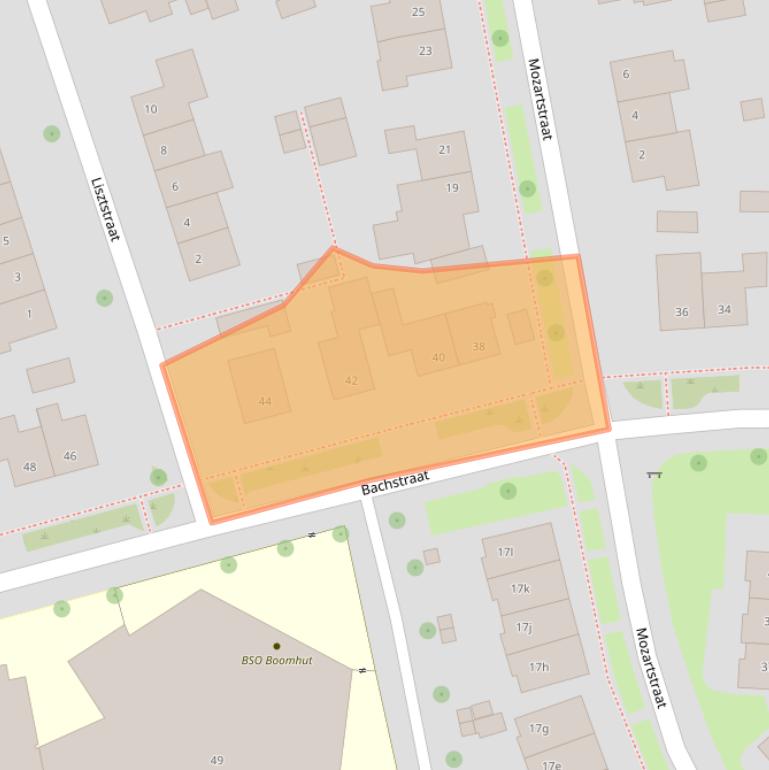 Kaart van postcodegebied 6661CV.