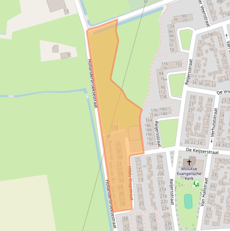 Kaart van postcodegebied 6661GB.