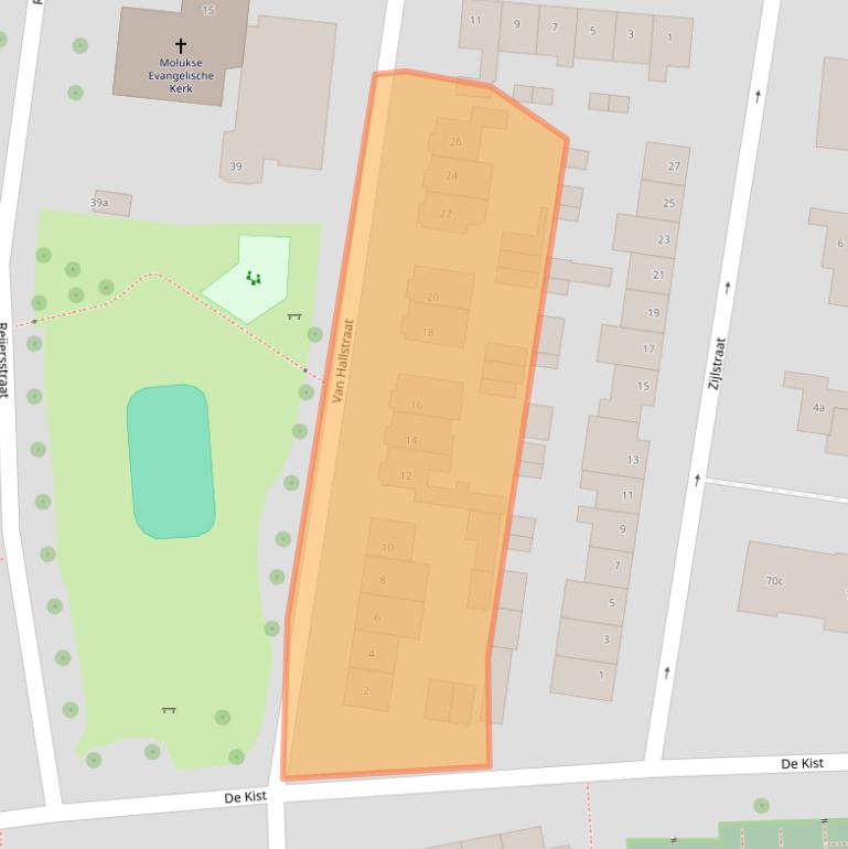 Kaart van postcodegebied 6661GE.