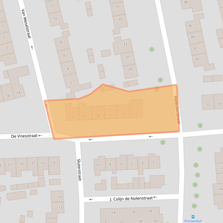 Kaart van postcodegebied 6661GL.