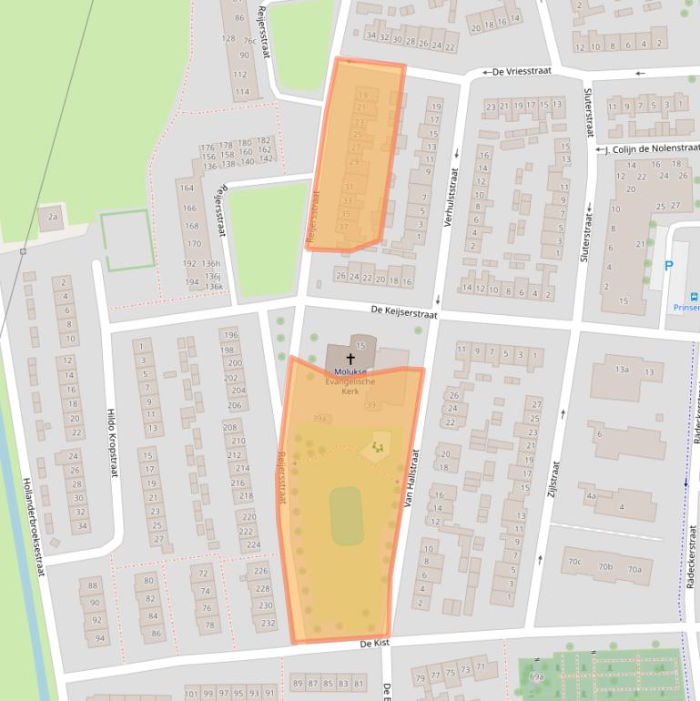 Kaart van postcodegebied 6661GR.