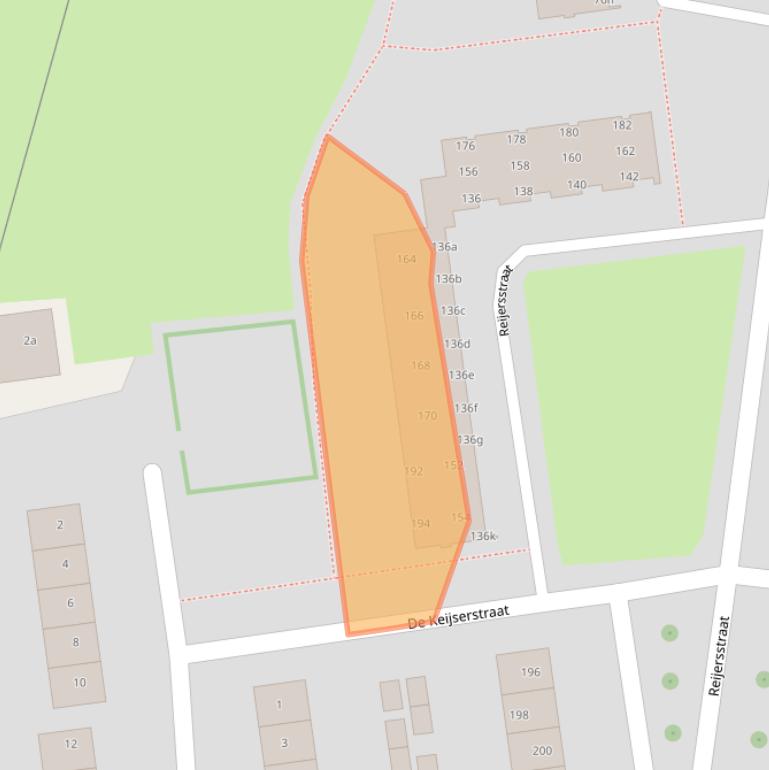 Kaart van postcodegebied 6661HA.