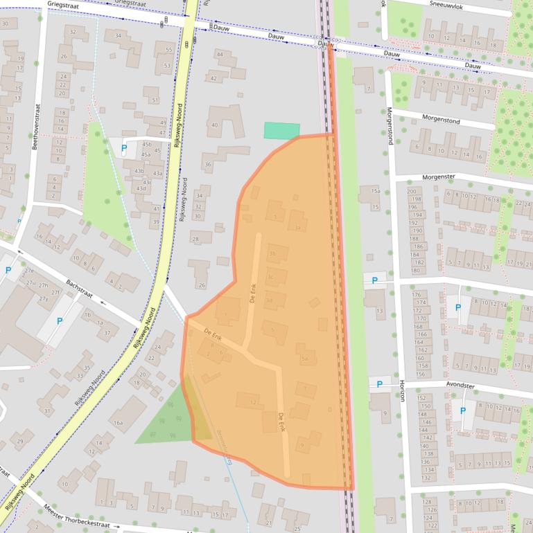 Kaart van postcodegebied 6661KK.