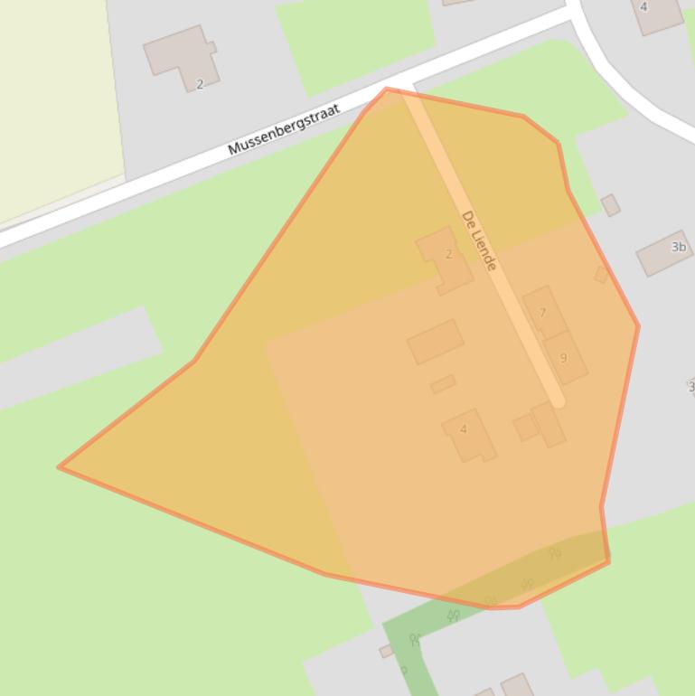 Kaart van postcodegebied 6661NJ.