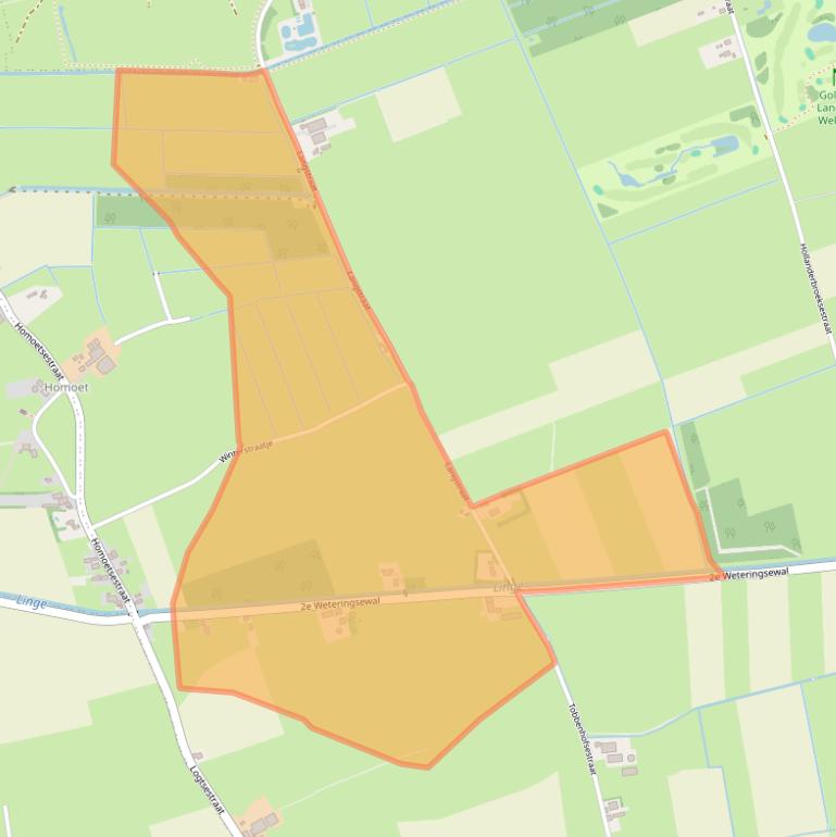 Kaart van postcodegebied 6661NL.