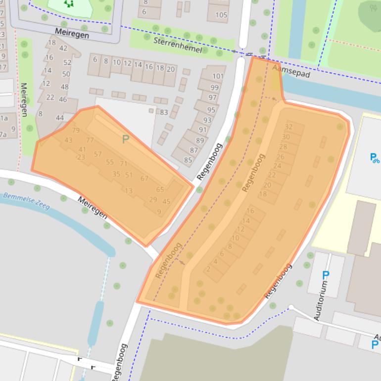 Kaart van postcodegebied 6661PL.