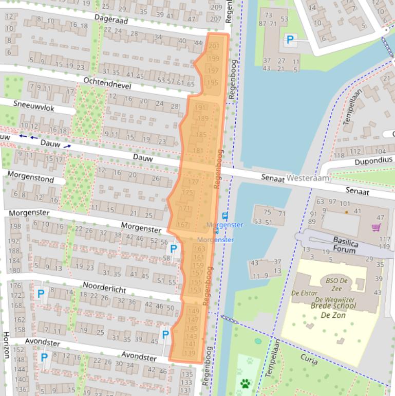 Kaart van postcodegebied 6661PN.