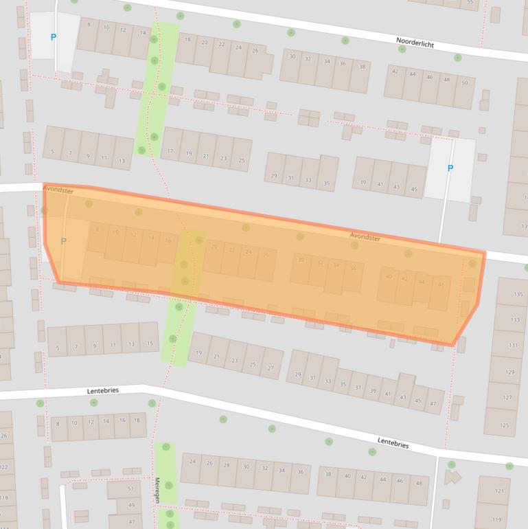 Kaart van postcodegebied 6661PS.