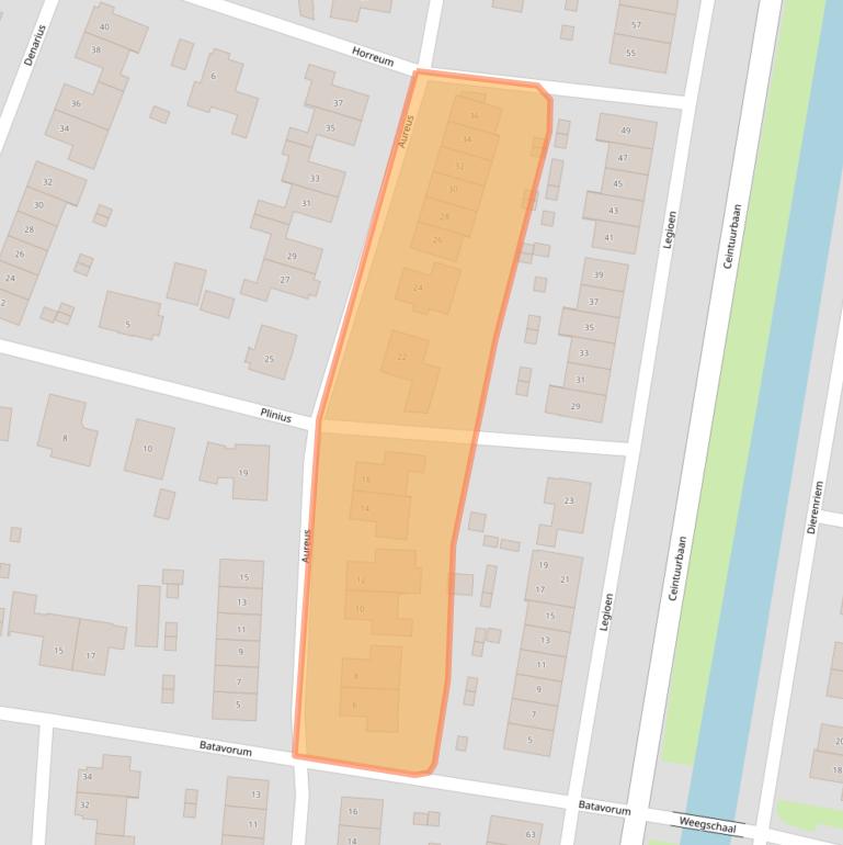 Kaart van postcodegebied 6661SH.