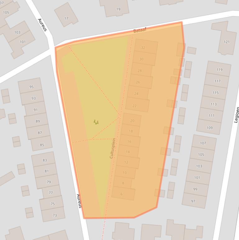 Kaart van postcodegebied 6661SK.