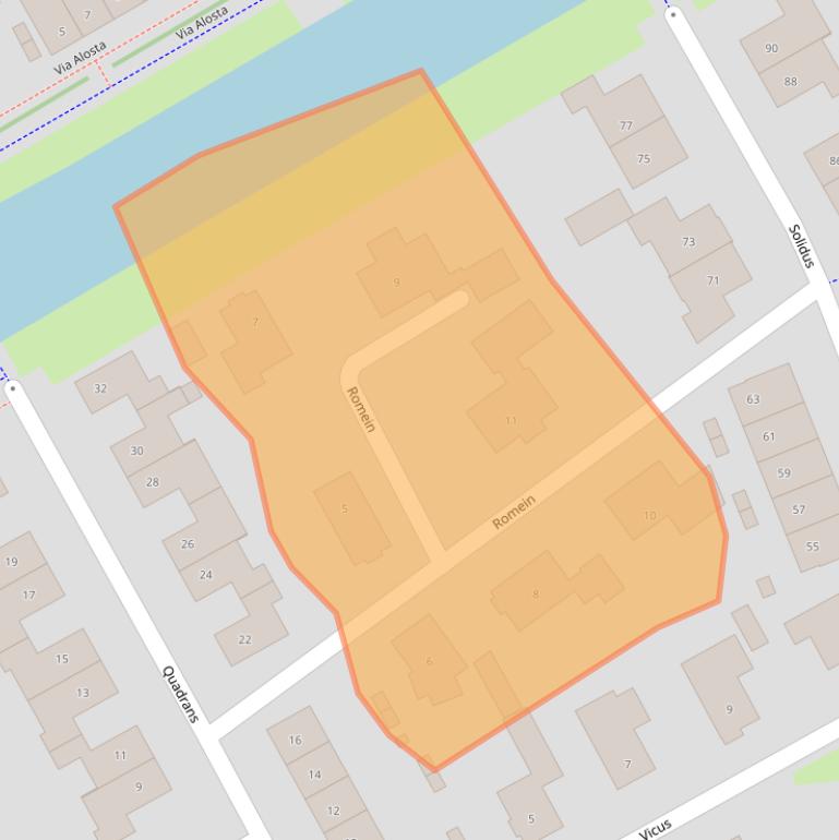 Kaart van postcodegebied 6661TJ.