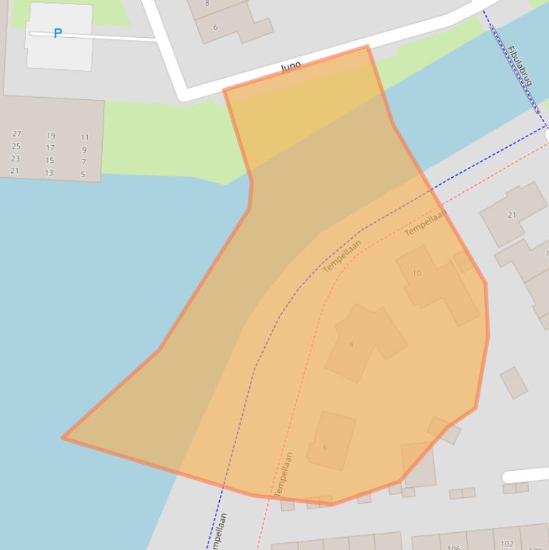 Kaart van postcodegebied 6661TS.