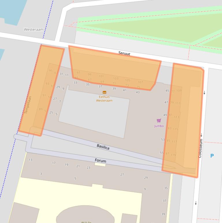 Kaart van postcodegebied 6661TV.