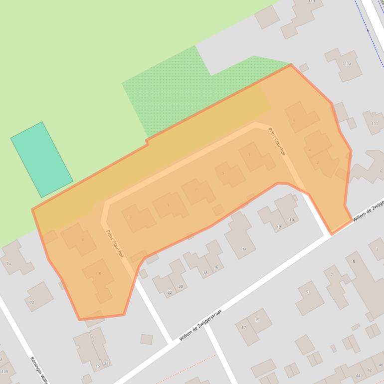 Kaart van postcodegebied 6661VE.