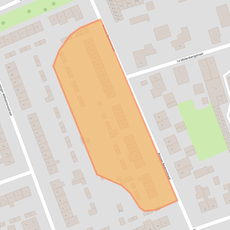 Kaart van postcodegebied 6661VN.