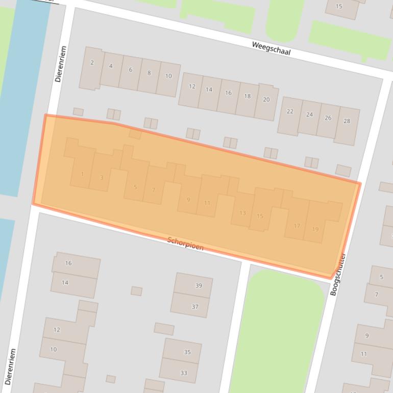 Kaart van postcodegebied 6662CX.