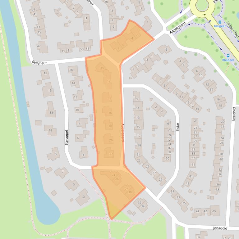 Kaart van postcodegebied 6662HM.