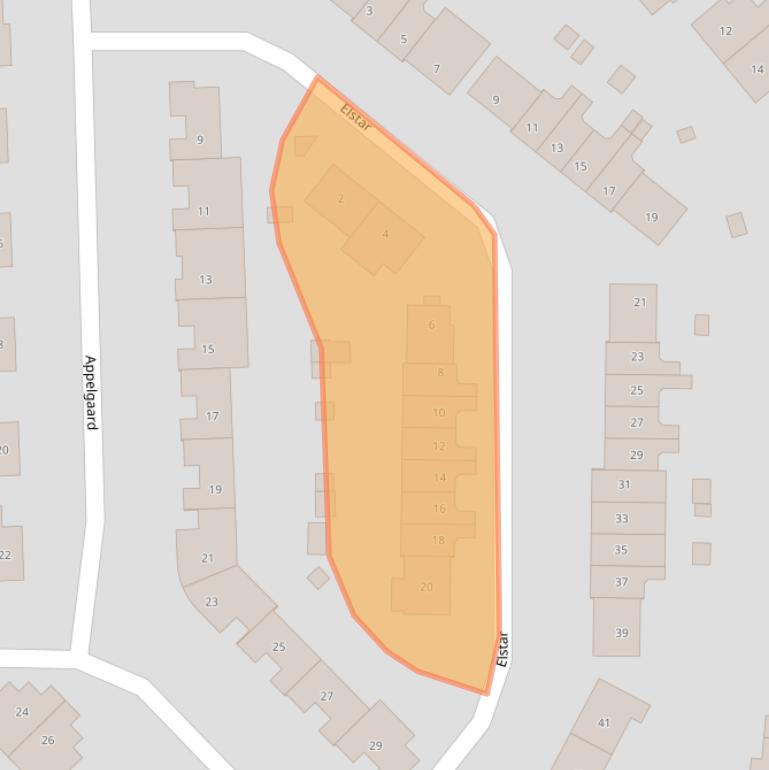 Kaart van postcodegebied 6662HZ.