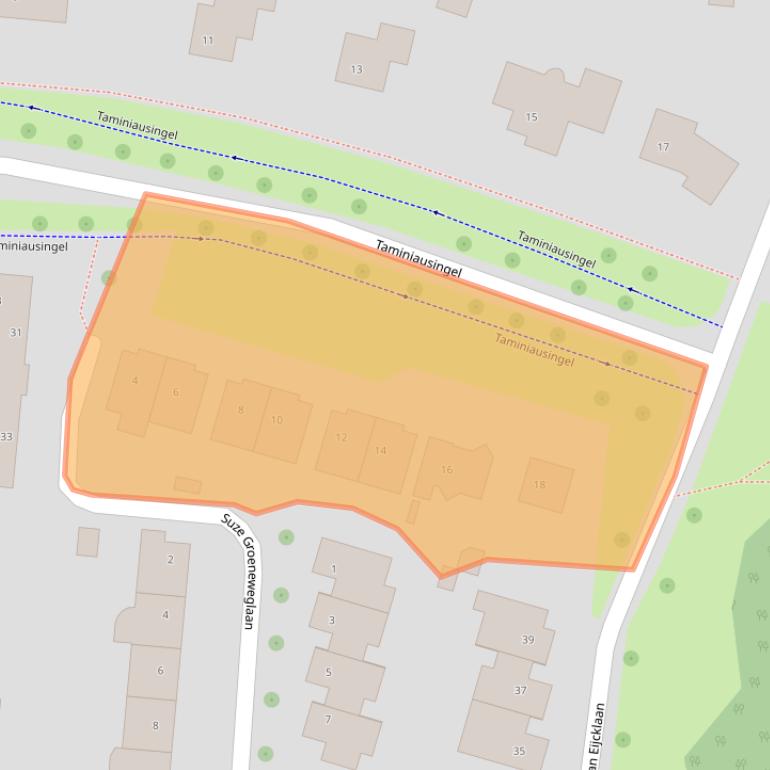 Kaart van postcodegebied 6662ME.