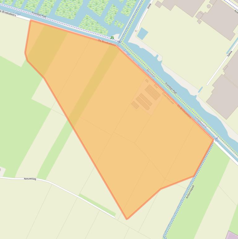 Kaart van postcodegebied 6662NZ.