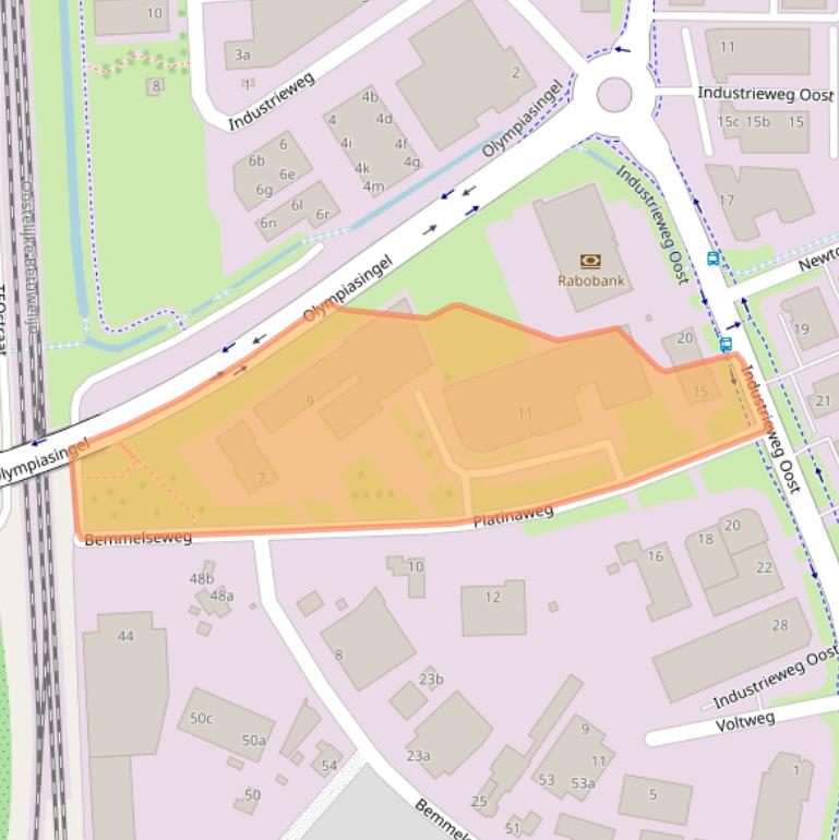 Kaart van postcodegebied 6662PR.