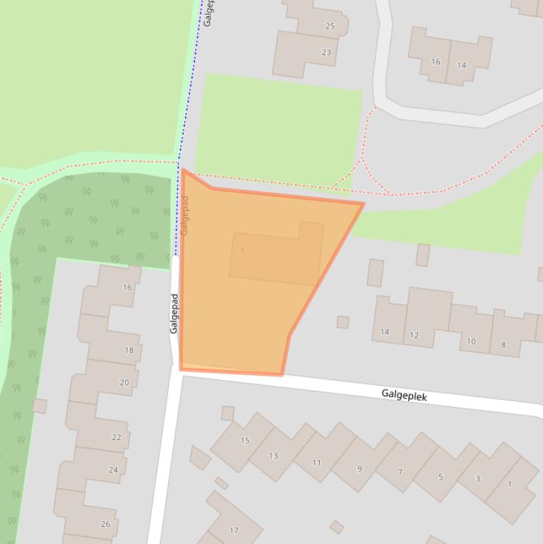 Kaart van postcodegebied 6662VP.