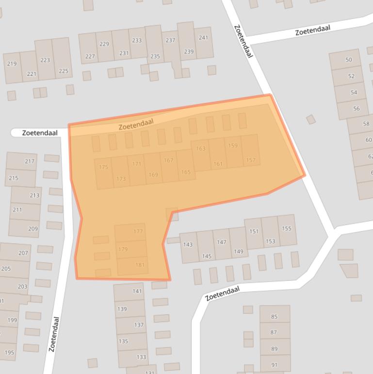 Kaart van postcodegebied 6662XL.