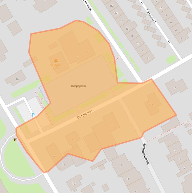 Kaart van postcodegebied 6663CS.