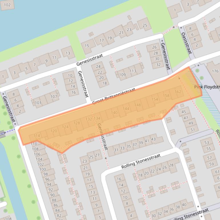 Kaart van postcodegebied 6663HV.