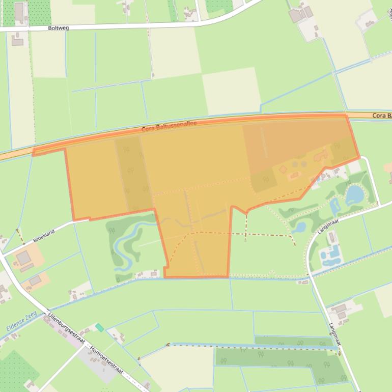 Kaart van postcodegebied 6665NE.