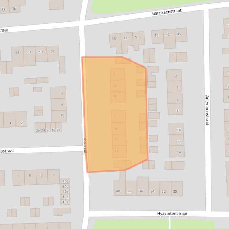 Kaart van postcodegebied 6666BC.