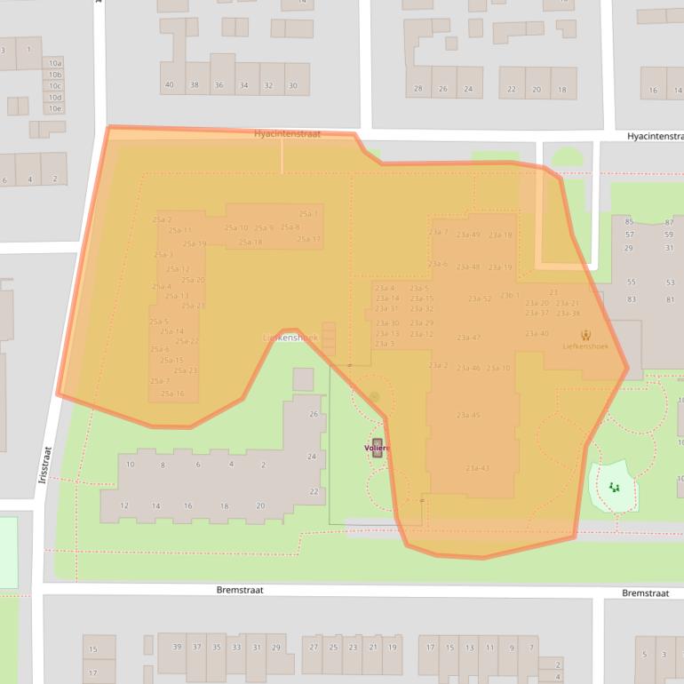 Kaart van postcodegebied 6666BR.