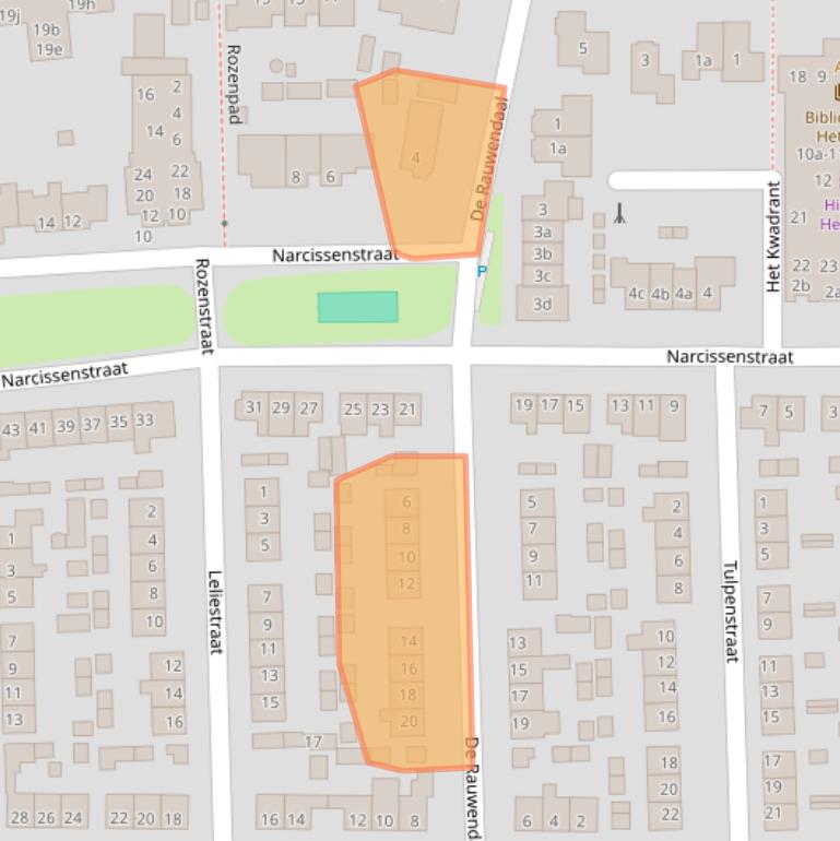 Kaart van postcodegebied 6666CC.