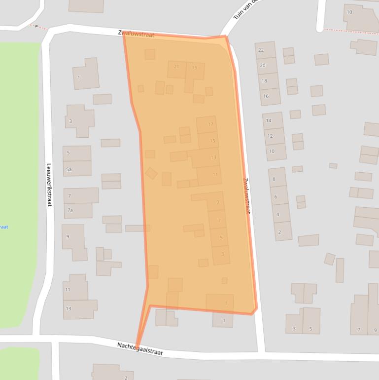 Kaart van postcodegebied 6666CW.