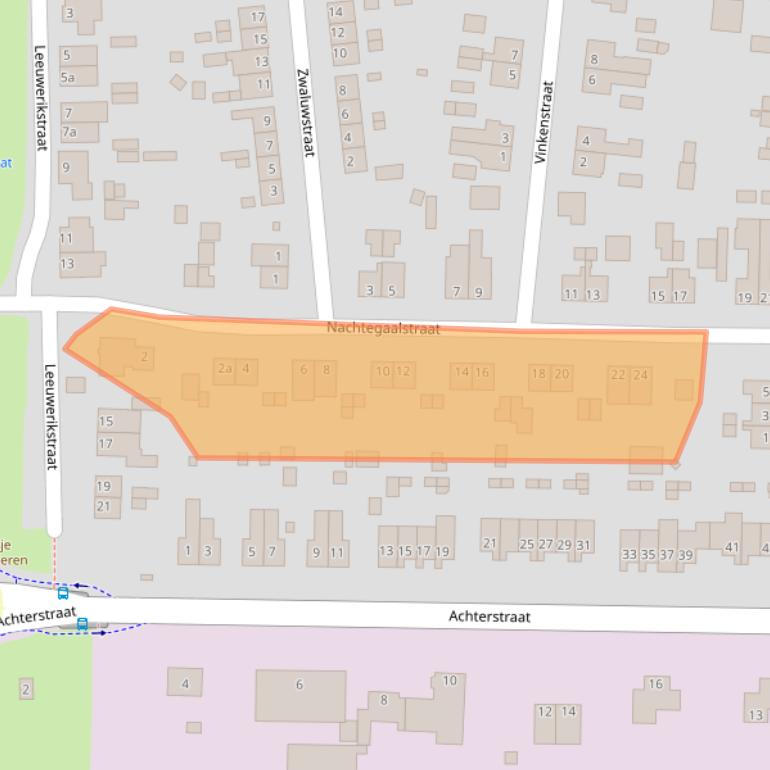 Kaart van postcodegebied 6666DG.