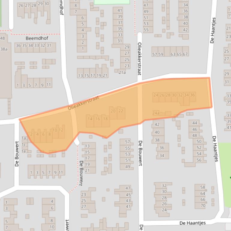 Kaart van postcodegebied 6666DR.