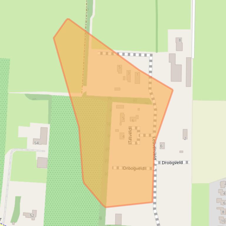 Kaart van postcodegebied 6666GE.