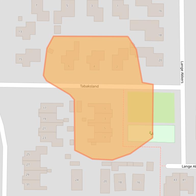 Kaart van postcodegebied 6666HA.