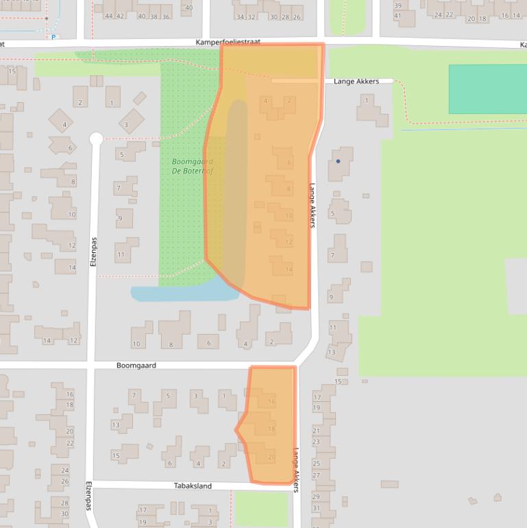 Kaart van postcodegebied 6666HC.