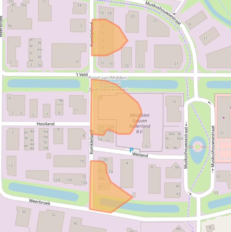 Kaart van postcodegebied 6666ME.