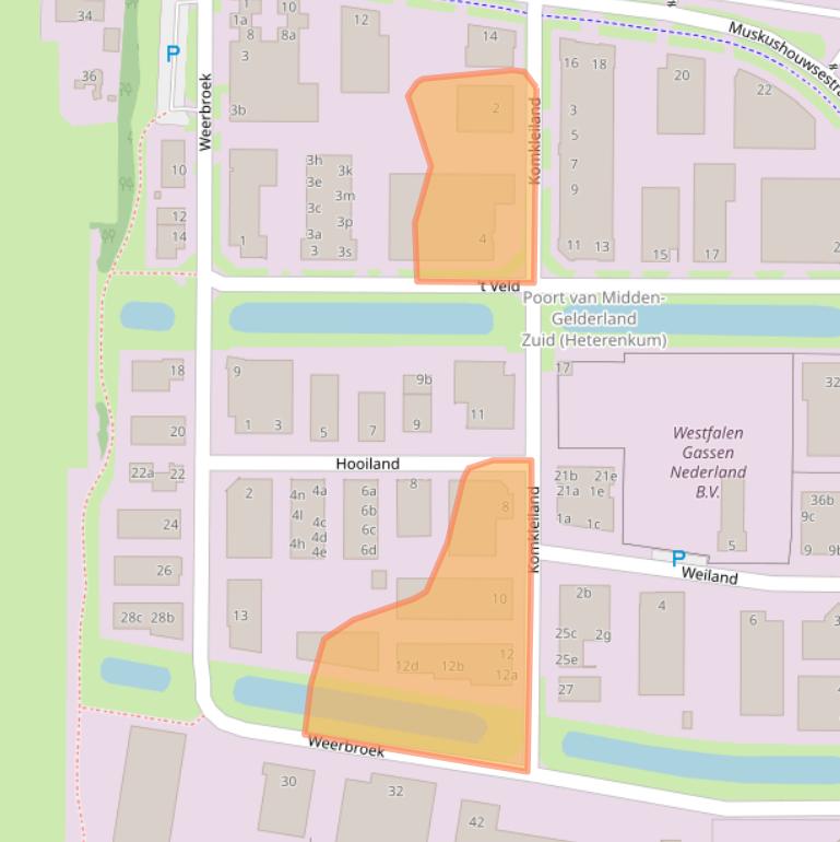 Kaart van postcodegebied 6666MG.