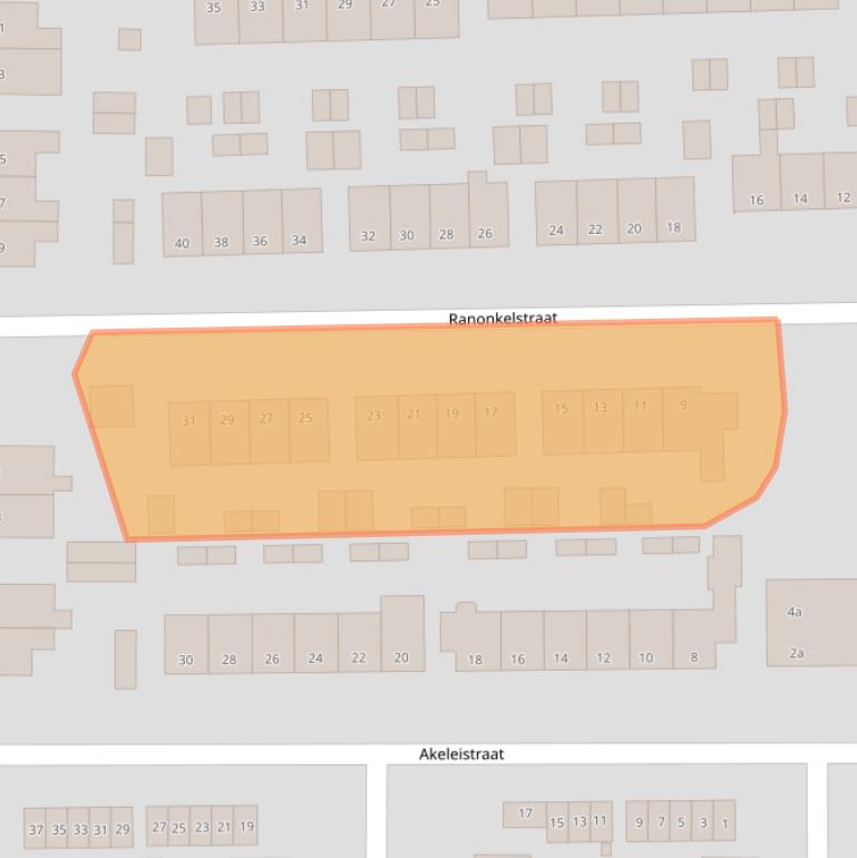 Kaart van postcodegebied 6666XC.