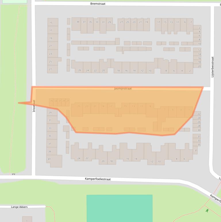 Kaart van postcodegebied 6666XG.