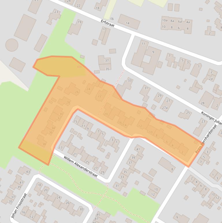 Kaart van postcodegebied 6668CD.