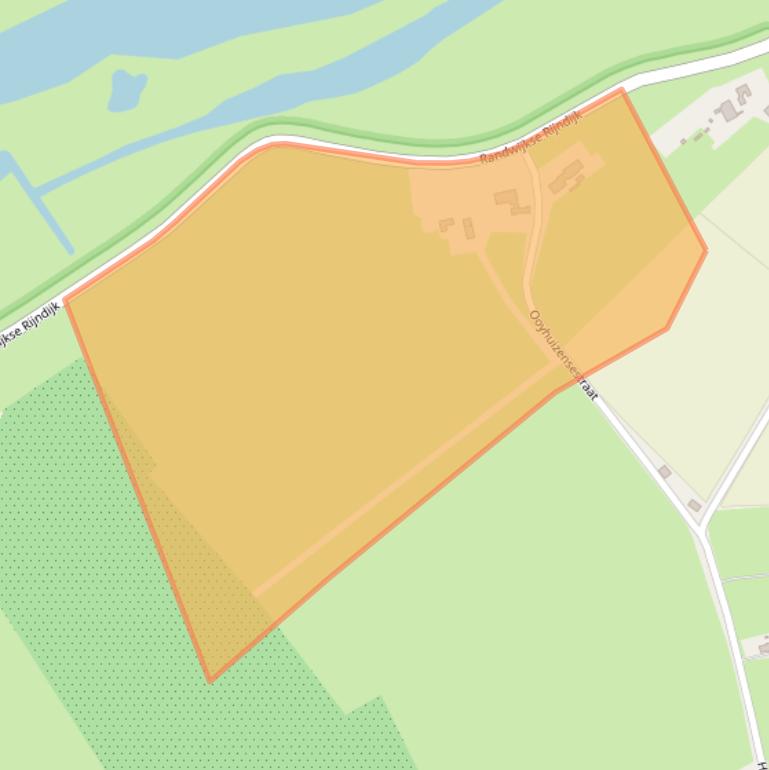 Kaart van postcodegebied 6668LE.