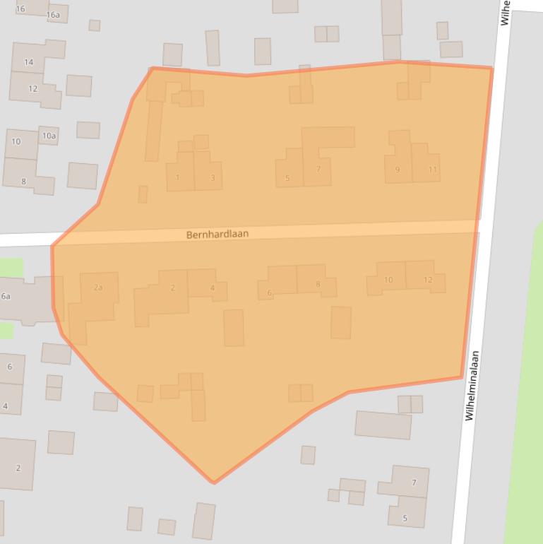 Kaart van postcodegebied 6669AD.