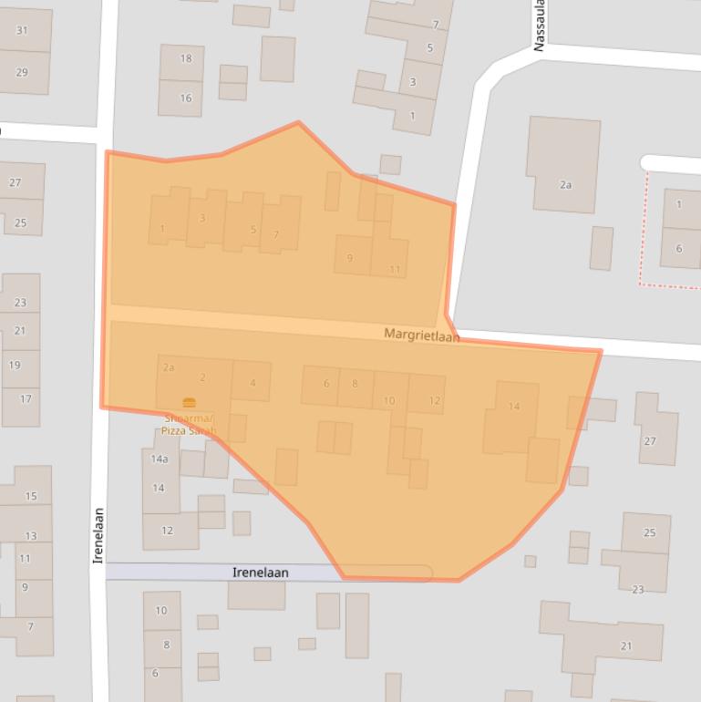 Kaart van postcodegebied 6669AP.